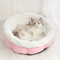 wholesale washable calming cat bed plush sleeping dog beds pet beds
